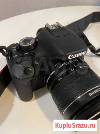 Зеркальный фотоаппарат EOS 600D Уфа - изображение 1
