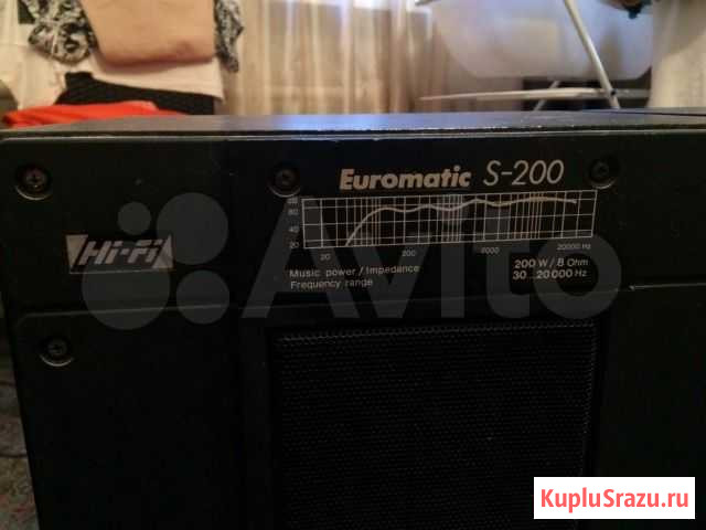 Акустика S-200 Euromatic Ижевск - изображение 1