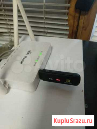 Комплект 4g модем с роутером Электросталь - изображение 1