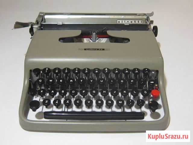 Печатная (пишущая) машинка Olivetti Lettera 22 Санкт-Петербург - изображение 1