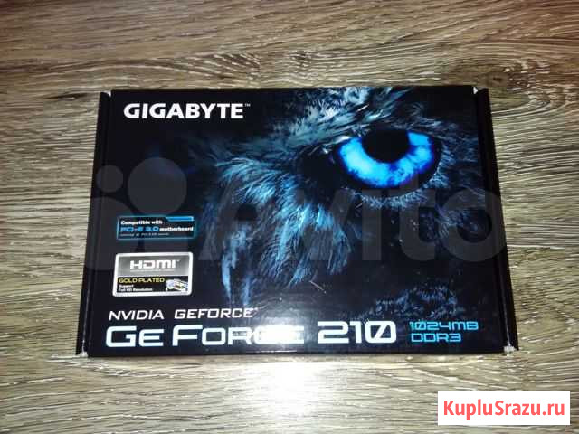 Gigabyte nVidia GeForce 210 Чернянка - изображение 1