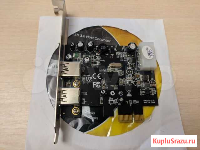 Контроллер ST-Lab U511 USB3.0, 2 Ports, PCI-E Смоленск - изображение 1