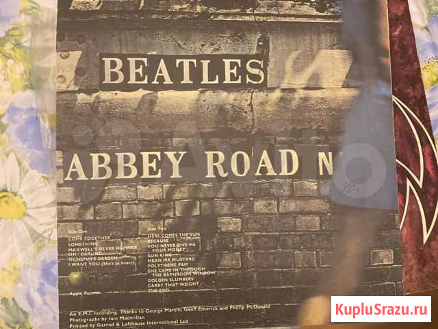 Виниловая пластинка beatels abbey road n.y Екатеринбург - изображение 1