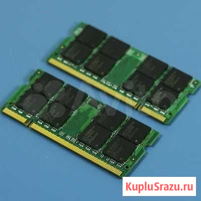 2x1024MB DDR2 PC2-6400 800 Mhz Sodimm Пенза - изображение 1