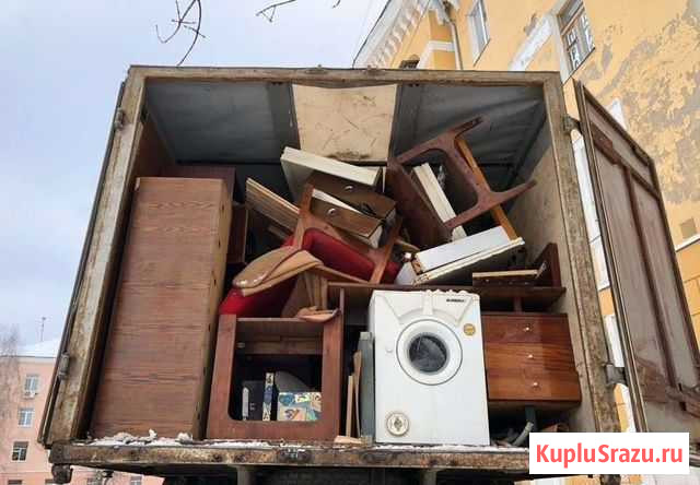 Вывоз строй мусора утилизация квартирного хлама Рязань - изображение 1
