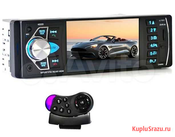 Магнитола Pioneer 4022 с блютус + видео читает Воронеж - изображение 1