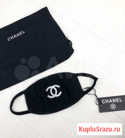 Маска Chanel многоразовая тёплая Шанель Нальчик - изображение 1