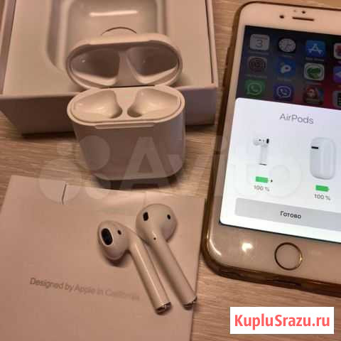 Наушники apple airpods 2 Муром - изображение 1