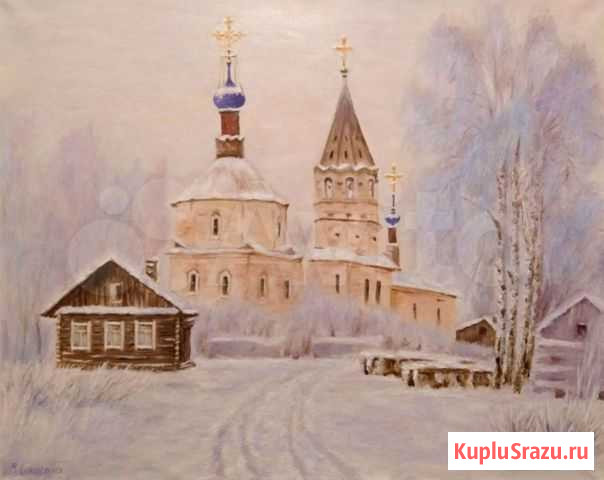 Картина маслом Кимры - изображение 1