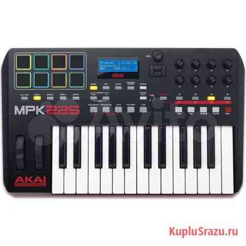 Новая миди клавиатура akai MPK225 Ростов-на-Дону