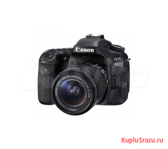 Зеркальный фотоаппарат Canon EOS 80D Kit 18-55 STM Нижний Новгород - изображение 1