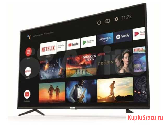 4K Телевизор TCL 43P615 Smart tv новый гарантия Киров - изображение 1