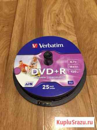 DVD+R Verbatim 4.7GB 16x «Новые» Белгород