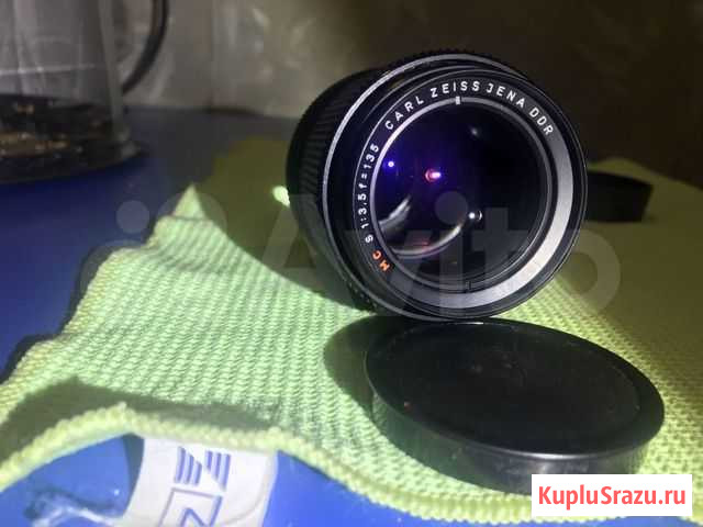Мс Sonnar 3.5/135 Carl Zeiss Jena DDR Киров - изображение 1