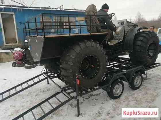 Прицеп для вездехода караката Москва