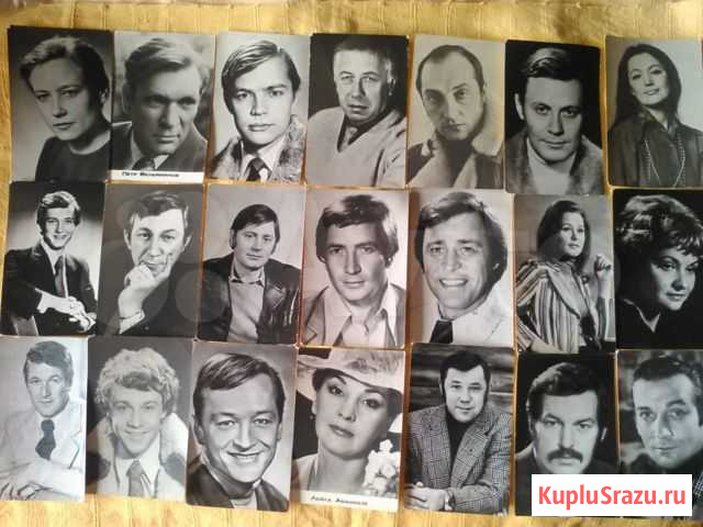 Открытки - фото артистов Советского кино Владимир - изображение 1