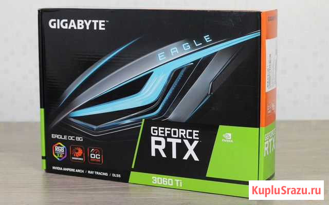Видеокарта gigabyte 3060ti eagle Оренбург - изображение 1