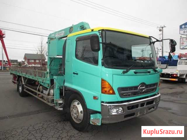 Бортовой с кму Hino Ranger 8 т Владивосток - изображение 1