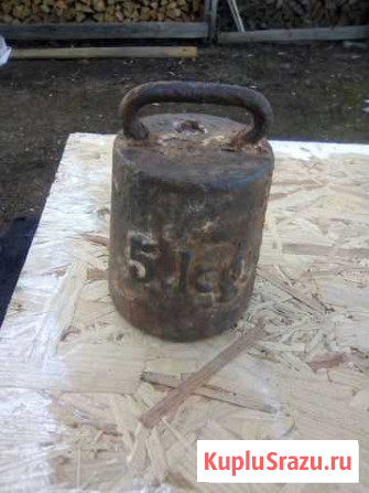 Старая финская гиря Выборг - изображение 1