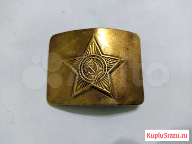 Пряжка для солдатского ремня Кумертау - изображение 1