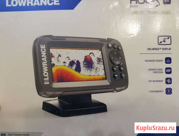 Эхолот lowrance Hook2 4x Бор - изображение 1