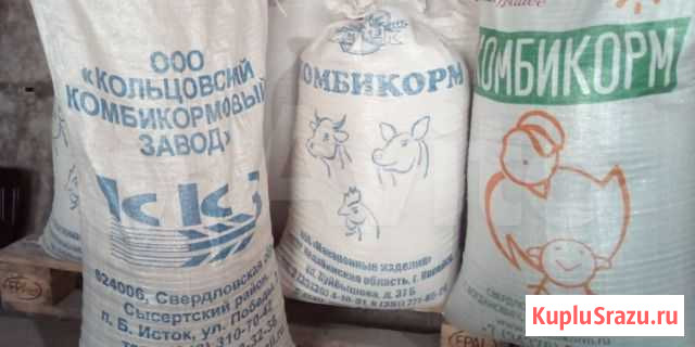 Комбикорм кормосмесь пшеница ячмень овёс Сухой Лог - изображение 1