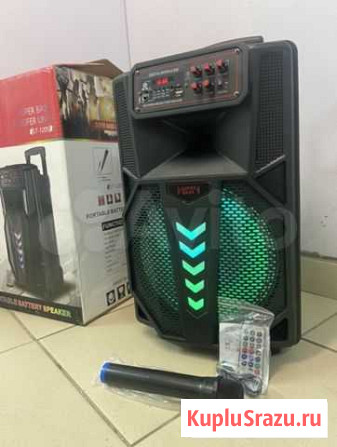 Колонка беспроводная с караоке BT Speaker LT-1205 Тула - изображение 1