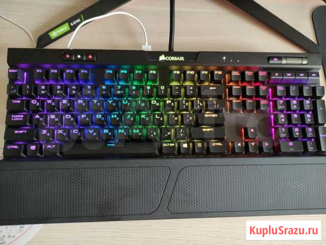 Corsair K70 RGB MK.2 Cherry MX Silent Red Красноярск - изображение 1