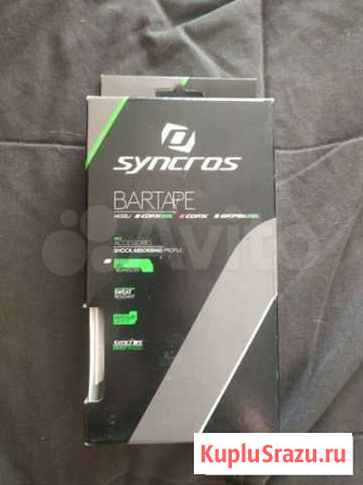 Обмотка руля Syncros bartape cork белая Кемерово - изображение 1