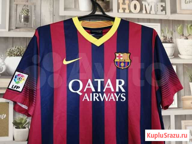 FC Barcelona Nike оригинал футбольная майка Гусев - изображение 1