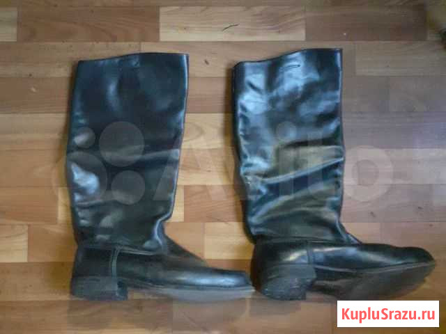 Сапоги хромовые СССР Сочи - изображение 1