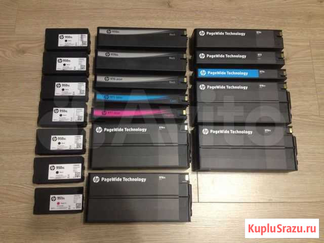 Струйные картирджи HP 950XL, 953XL, 976YC Астрахань - изображение 1