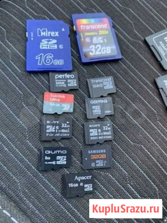 Флешки Карты памяти MicroSD Рязань - изображение 1