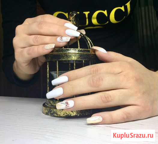 Наращивание ногтей,покрытие гель-лаком,укрепление Липецк - изображение 1