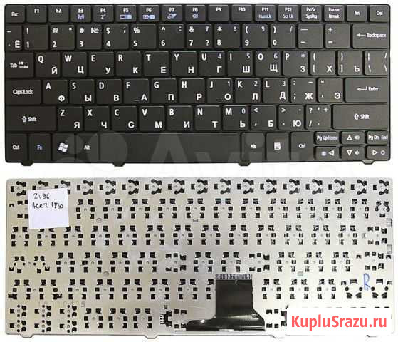Клавиатура на ноутбук Acer Aspire 1830T 1825 Новая Краснодар - изображение 1