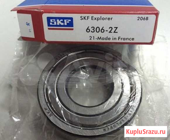 Пoдшипник 6306 2Z (306) SKF для стиральнoй машины Братск - изображение 1