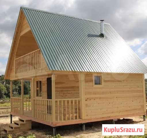 Баня из бруса 6*6 под ключ Новодвинск - изображение 1