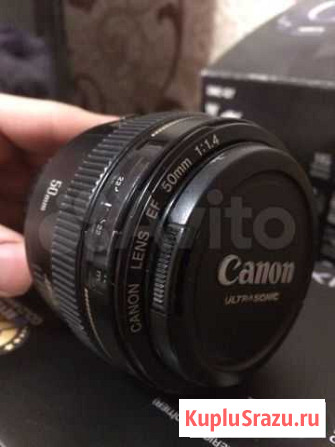 Объектив canon ef 50mm 1 1.4 Самара - изображение 1