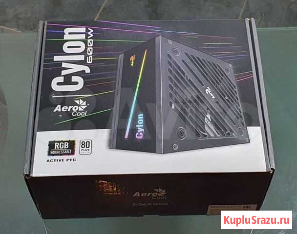 Блок питания Aerocool Cylon 600w RGB Пермь - изображение 1