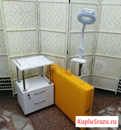 Кушетка складная, тележка лампа Новосибирск - изображение 1