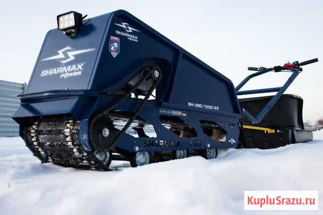 Мотобуксировщик Sharmax snowbear S380 1250 HP6,5 Челябинск - изображение 1