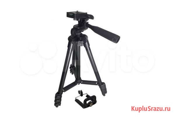 Штатив для смартфонов и фотоаппаратов 102см 3120 Стерлитамак - изображение 1