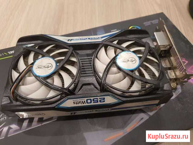 Видеокарта gtx 660 ti + Arctic Cooling Twin Turbo Сланцы - изображение 1