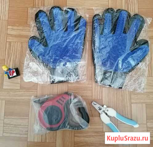 Когтерезка, рулетка, перчатки для вычесывания Тольятти - изображение 1