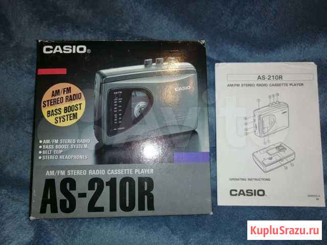 Кассетный плеер Casio Брянск - изображение 1