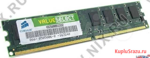 Corsair (256 Мб x2 ) dimm DDR2 533мгц Йошкар-Ола - изображение 1