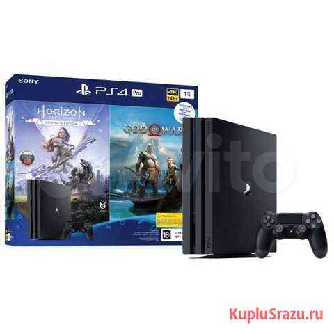 Sony Playstation 4 Pro 1000Gb+2 Игры Улан-Удэ