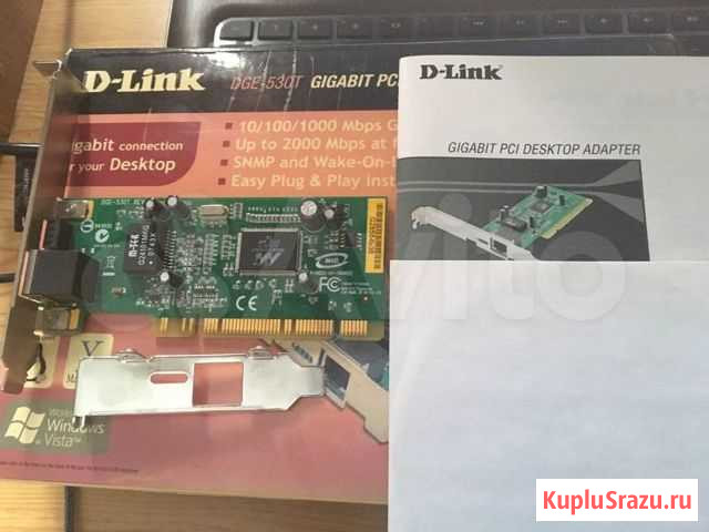 Сетевая карта D-Link DGE-530T Gigabit Ethernet Ada Оренбург - изображение 1