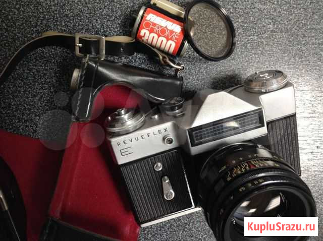 Редкий фотоаппарат Зенит - Revueflex гравировка Волгоград - изображение 1