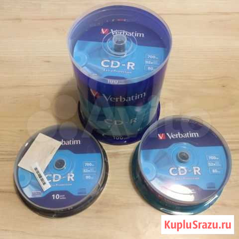 Verbatim CD-R Матрицы (болванки) новые в упаковке Екатеринбург - изображение 1